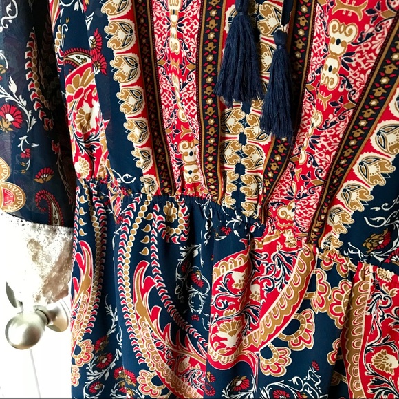 Boho dress, Large - Picture 7 of 8